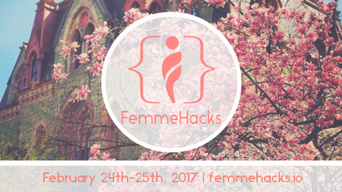 FemmeHacks 2017 Header image