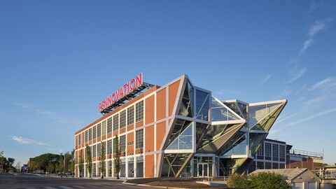 Pennovation Center featuring north facade