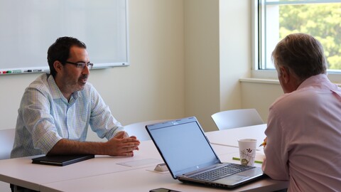 Attorneys Daniel Sineway and Lee Strasburger