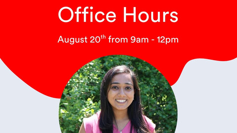 PCIV August Office Hours with Dr Mohanraj
