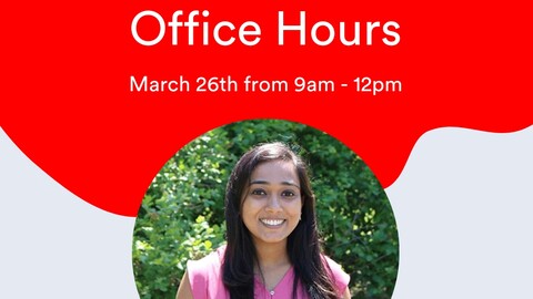 PCIV March Office Hours with Bhavana Mohanraj, PhD