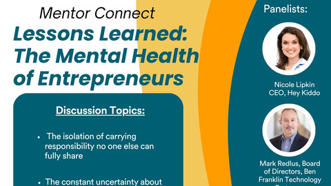 Mentor Connect Lessons Learned Speakers