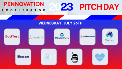 2023 Pennovation Accelerator Pitch Day 