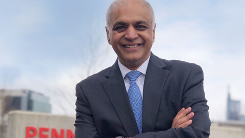 Photo of Anish Kumar, new managing Director at the Pennovation Center