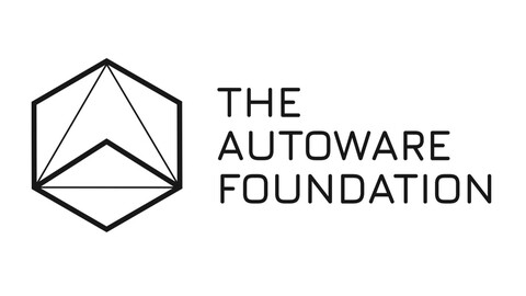 The Autoware Foundation logo in black and white