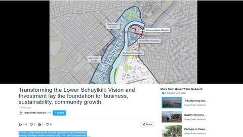 screen shot Lower Schuylkill video