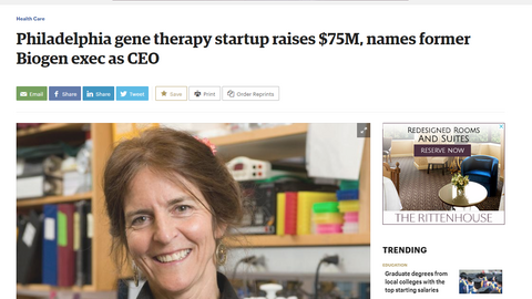 Limelight Bio co-founder Dr. Jean Bennett
