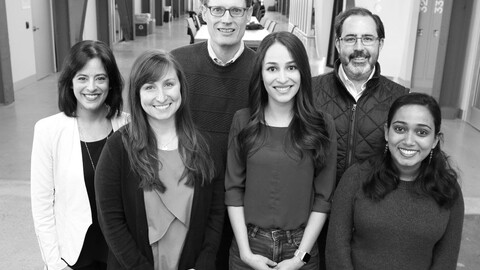 Black and white photo of PCIV team 2020