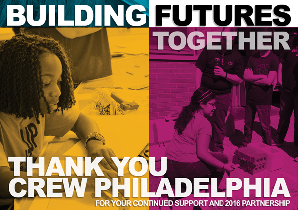 CREW Philadelphia & ACE Mentor Program: Building Futures … Together