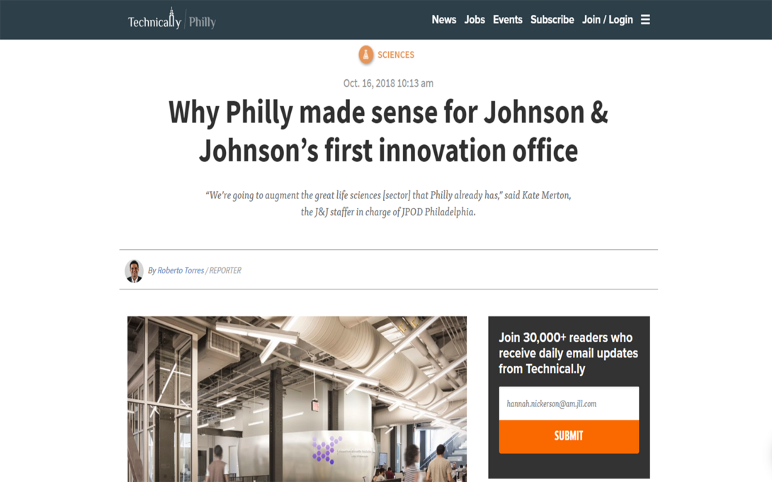 Johnson & Johnson JPOD Collaboration Photo