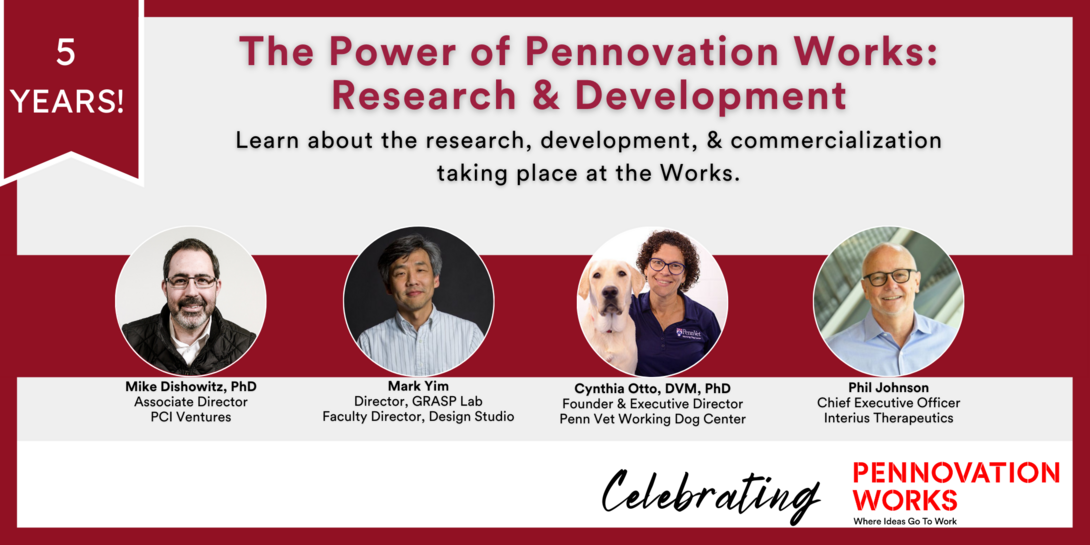 The Power of Pennovation Works: Research and Development recap graphic