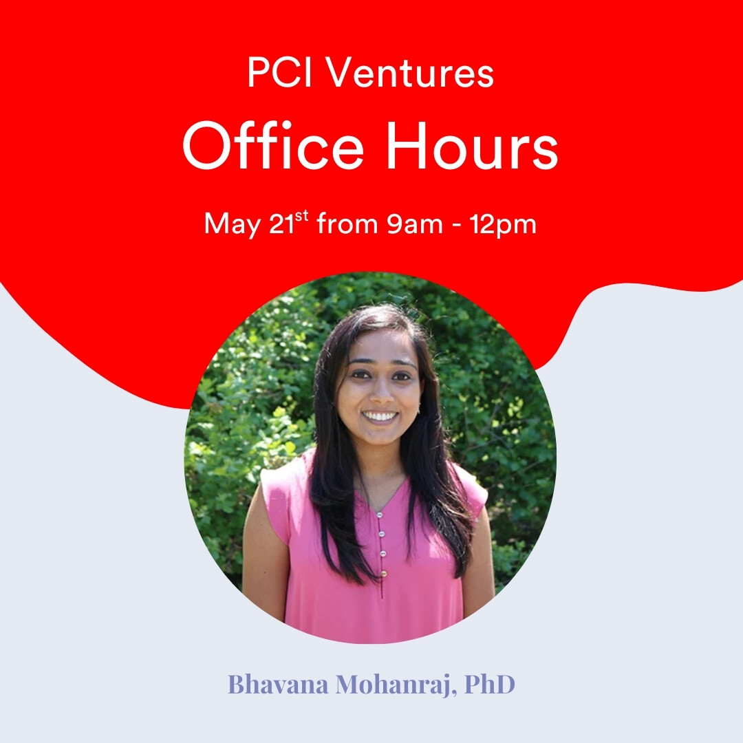 PCIV Office Hours with Bhavana Mohanraj, PhD
