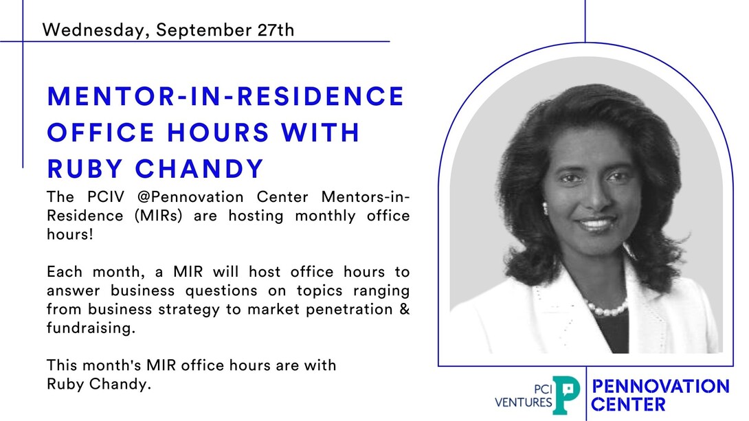 MIR Office Hours with Ruby Chandy 2023 - headshot and description