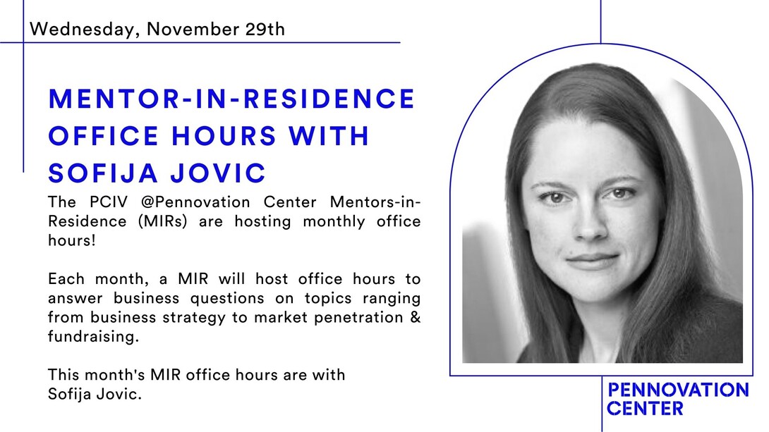 MIR Office Hour Sofija Jovic Nov. 2023 description and headshot