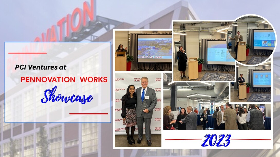 PCIV at Pennovation Works Showcase 2023 Event Photo Collage