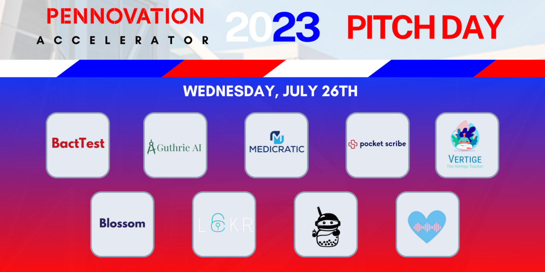 2023 Pennovation Accelerator Pitch Day