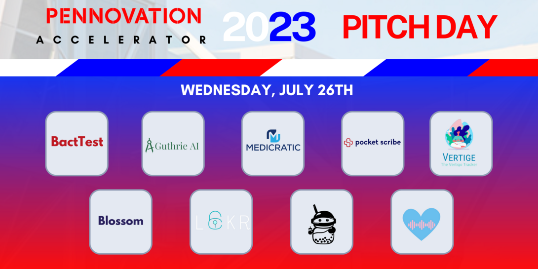 2023 Pennovation Accelerator Pitch Day 