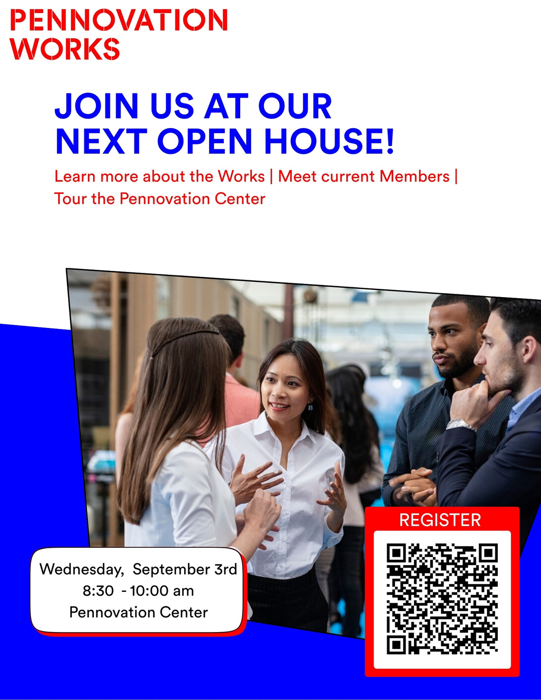 Networking at Open House
