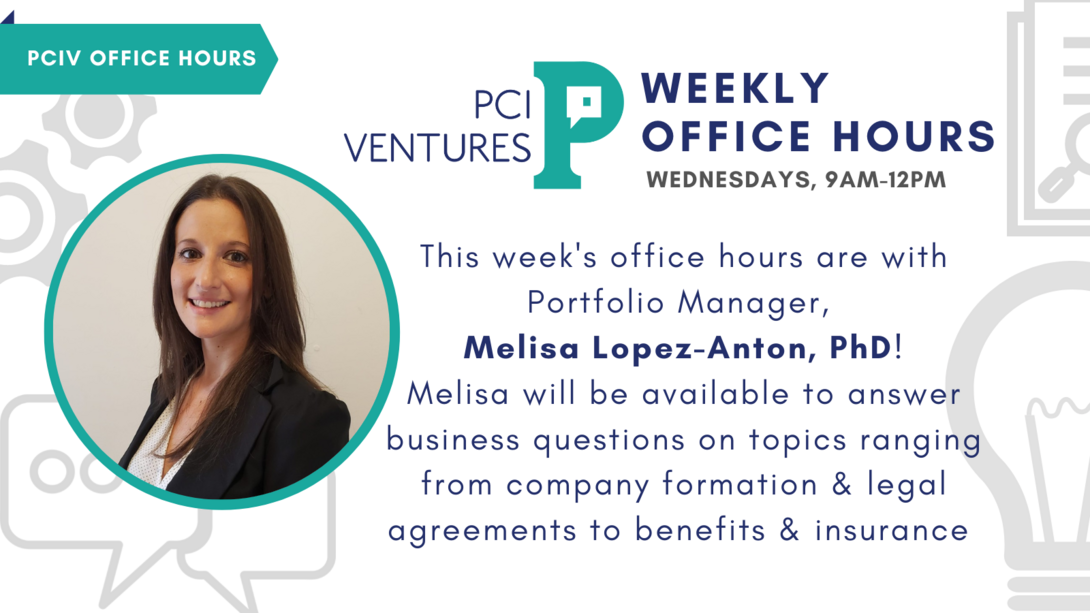 PCIV Office Hours with Melisa Lopez-Anton