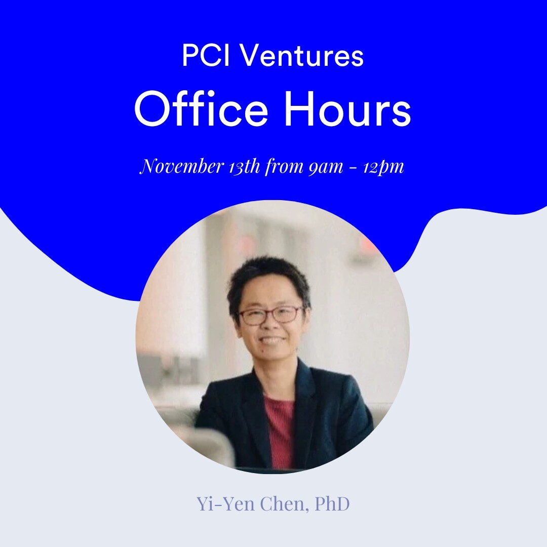 PCIV Office Hours with Yi-Yen Chen, PhD (Virtual)