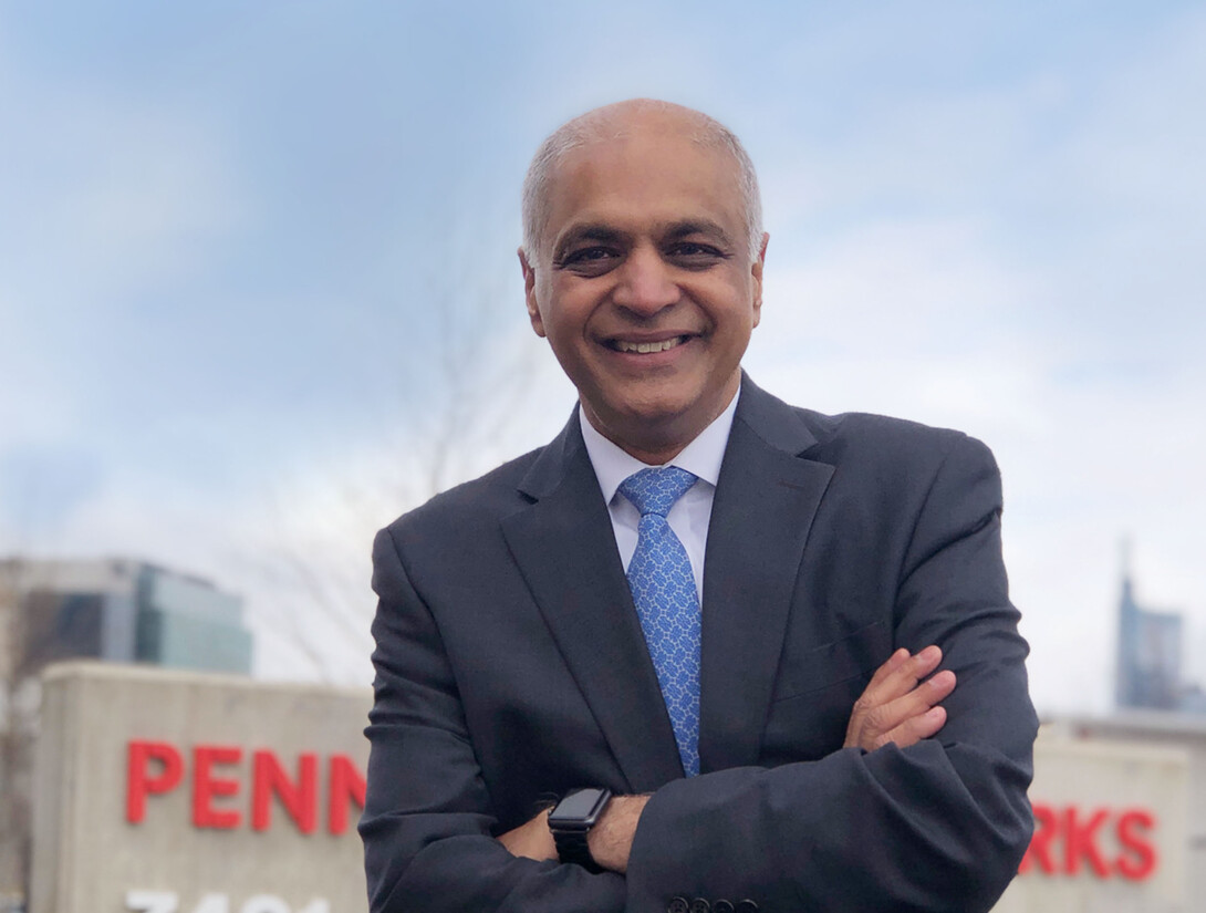 Photo of Anish Kumar, new managing Director at the Pennovation Center