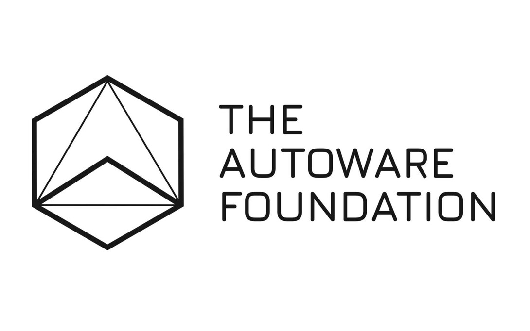 The Autoware Foundation logo in black and white