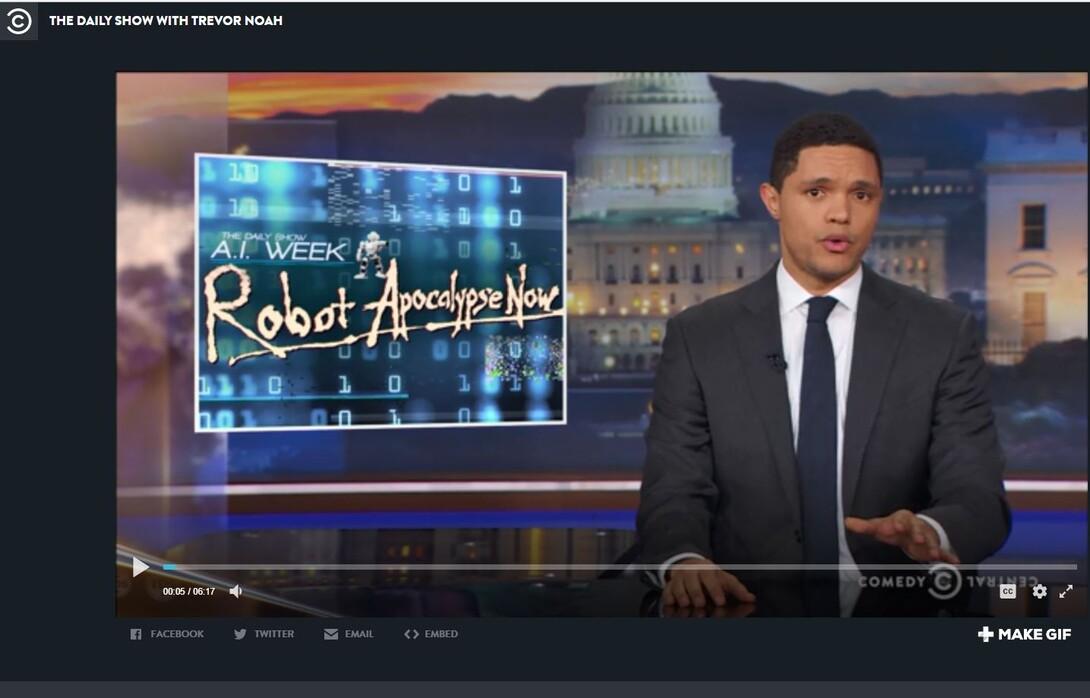 Daily Show on Comedy Central