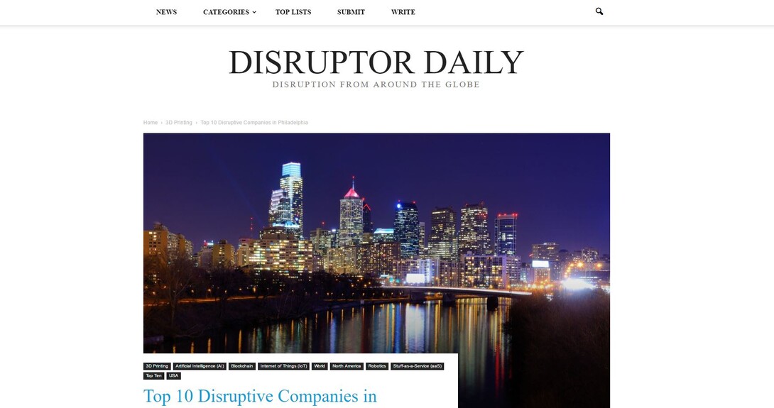 Disruptor Daily screenshot