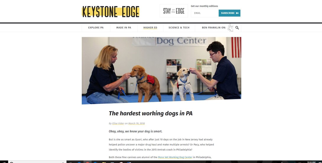 Screen Grab keystone edge dogs screenshot