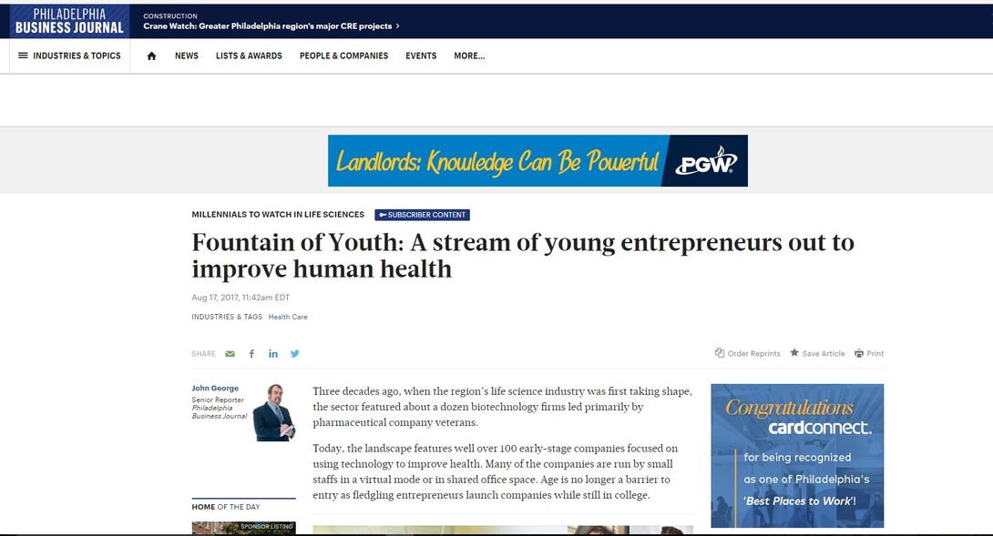 screen shot PBJ millennials story