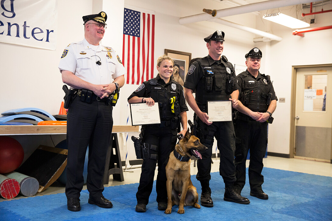 Penn Vet Working Dog Center Graduation 2017